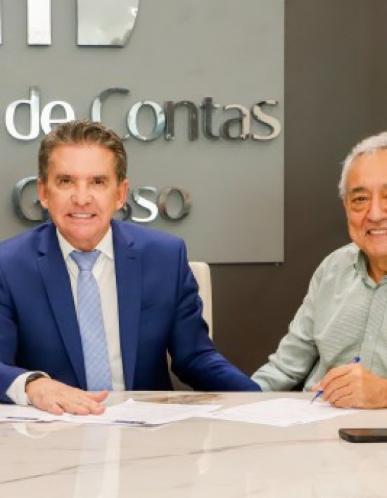 Sérgio Ricardo e Marcelo de Oliveira vistoriam obras do BRT em Cuiabá nesta quinta-feira