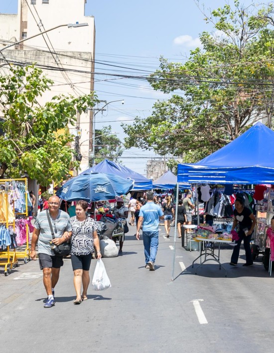 Feira do Centro terá música, gastronomia e espaço kids neste sábado em Cuiabá