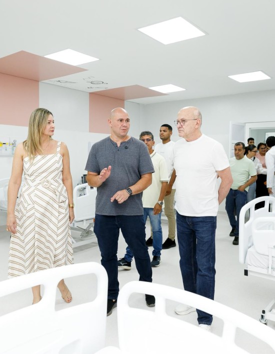 Prefeito faz vistoria de obra e Centro Médico Infantil deve atender 18 mil crianças por mês