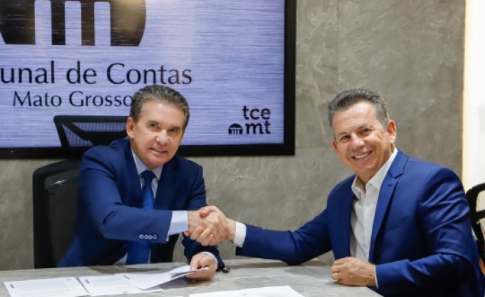 TCE-MT recebe contas do Governo do Estado e autoriza publicação de editais do BRT