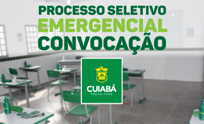 Prefeitura de Cuiabá convoca candidatos aprovados nos cargos de Professor, TNE e ASG