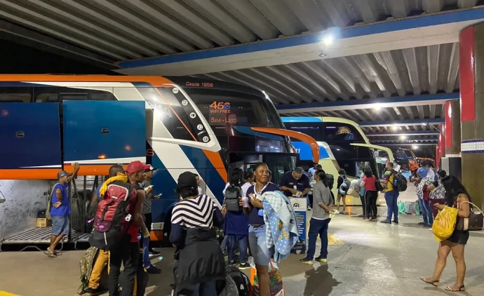 Páscoa e Tiradentes Rodoviária de Cuiabá prevê fluxo de 23 mil passageiros