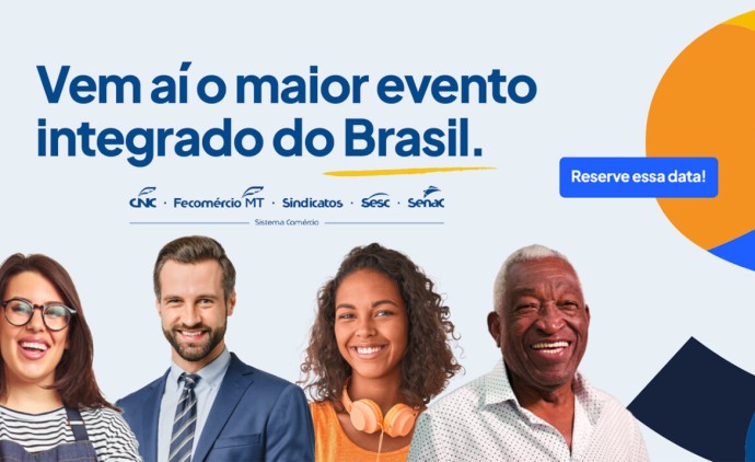 Semana S do Comércio em MT trará atrações gratuitas para empresários e trabalhadores em Cuiabá