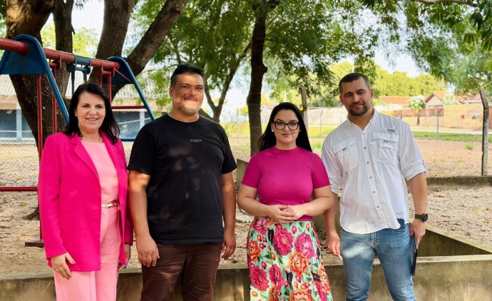 Primeira-dama anuncia estudo para implantação do Siminino