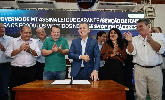 Governador afirma que Free Shop vai dar impulso novo para a Região Oeste