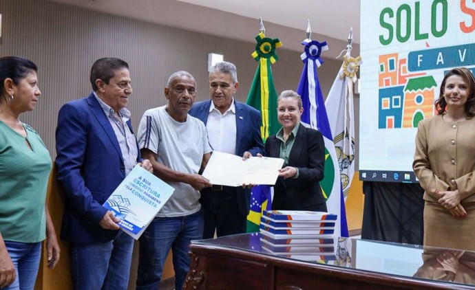 Prefeita Flávia Moretti anuncia maior programa de regularização fundiária da história de Várzea Grande