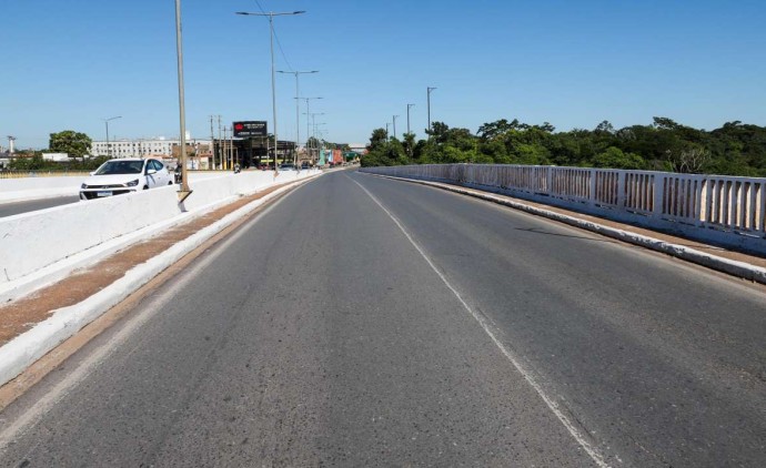 Ponte Júlio Müller recebe revitalização após mais de uma década sem manutenção