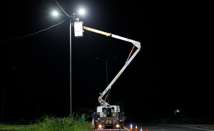 Limpurb inicia grande operação de manutenção da iluminação pública pela região Sul