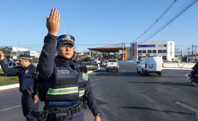 GM lança operação para garantir fluidez no trânsito nas principais avenidas de Várzea Grande