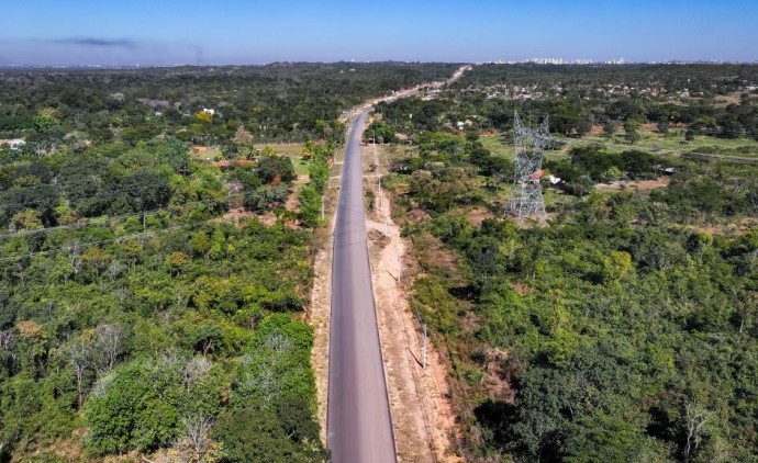Governo investe mais de R$ 77 milhões para asfaltar rodovias até distritos e comunidades da capital