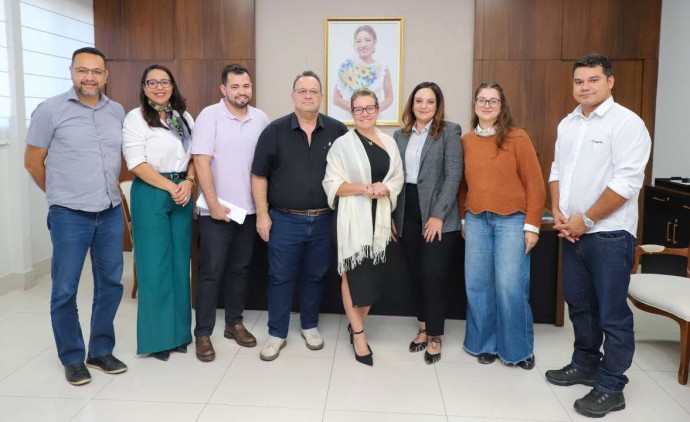 Flávia Moretti recebe Marfrig e frisa importância das grandes empresas para desenvolvimento de Várzea Grande