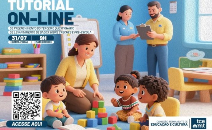 TCE-MT disponibiliza Manual Orientativo para diagnóstico da educação infantil em Mato Grosso