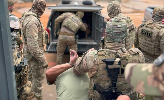 Sesp realiza coletiva de imprensa sobre operação que prendeu assaltantes de banco em Brasnorte nesta segunda-feira (4)