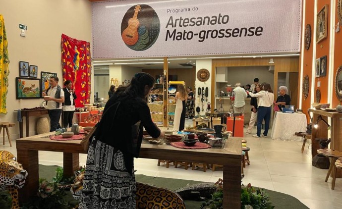 Em um mês, Loja do Artesanato de MT beneficia 48 artesãos com venda de mais de 610 peças
