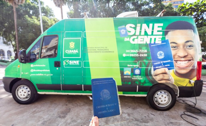 Mais da metade das vagas do Sine Cuiabá são para pessoas sem experiência