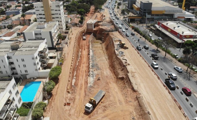 Novo trecho da Avenida Miguel Sutil é interditado para obras em Cuiabá; veja novas rotas
