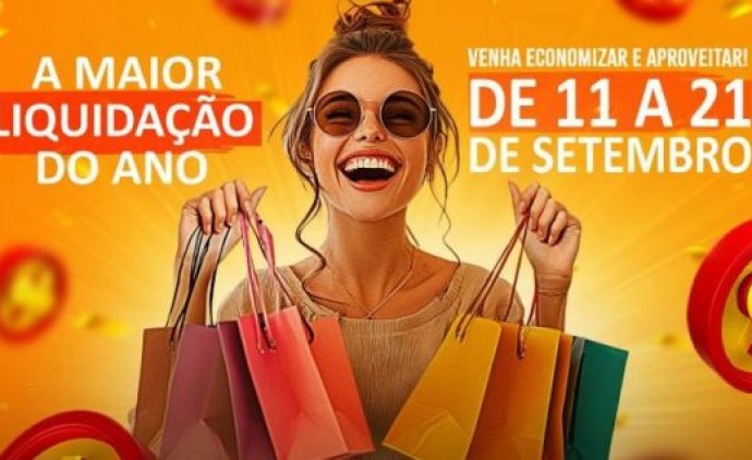 Liquida Grande Cuiabá 2025 começa nesta quinta-feira com descontos de até 70%