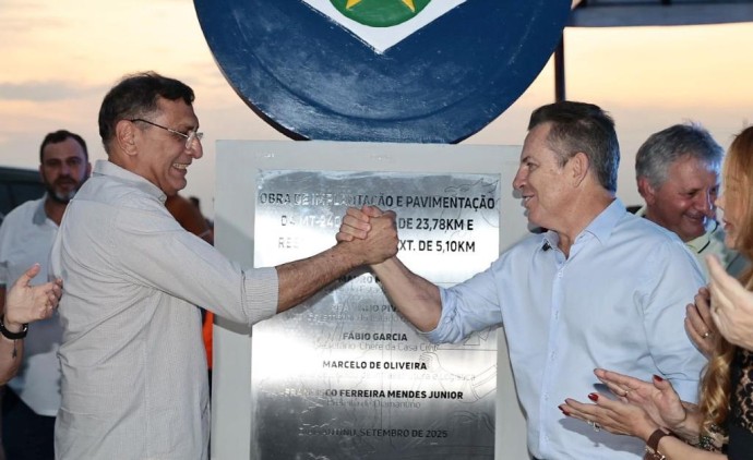Asfalto novo na MT-240 melhora logística de Diamantino “coloca cidade na rota da BR-163”, afirma prefeito
