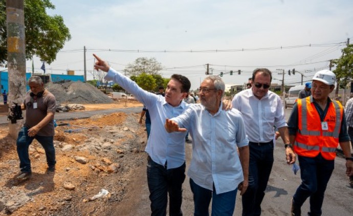 Sérgio Ricardo destaca avanço das obras do BRT e cumprimento das determinações do Tribunal