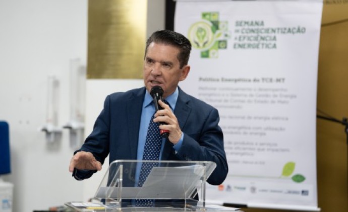 Sérgio Ricardo reforça compromisso com sustentabilidade na abertura da Semana de Eficiência Energética do TCE-MT