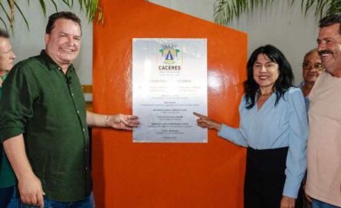 Max Russi viabiliza pavimentação histórica em bairro de Cáceres após mais de 40 anos de espera