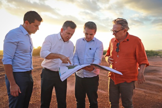 TCE-MT vistoria obras do Parque Novo Mato Grosso