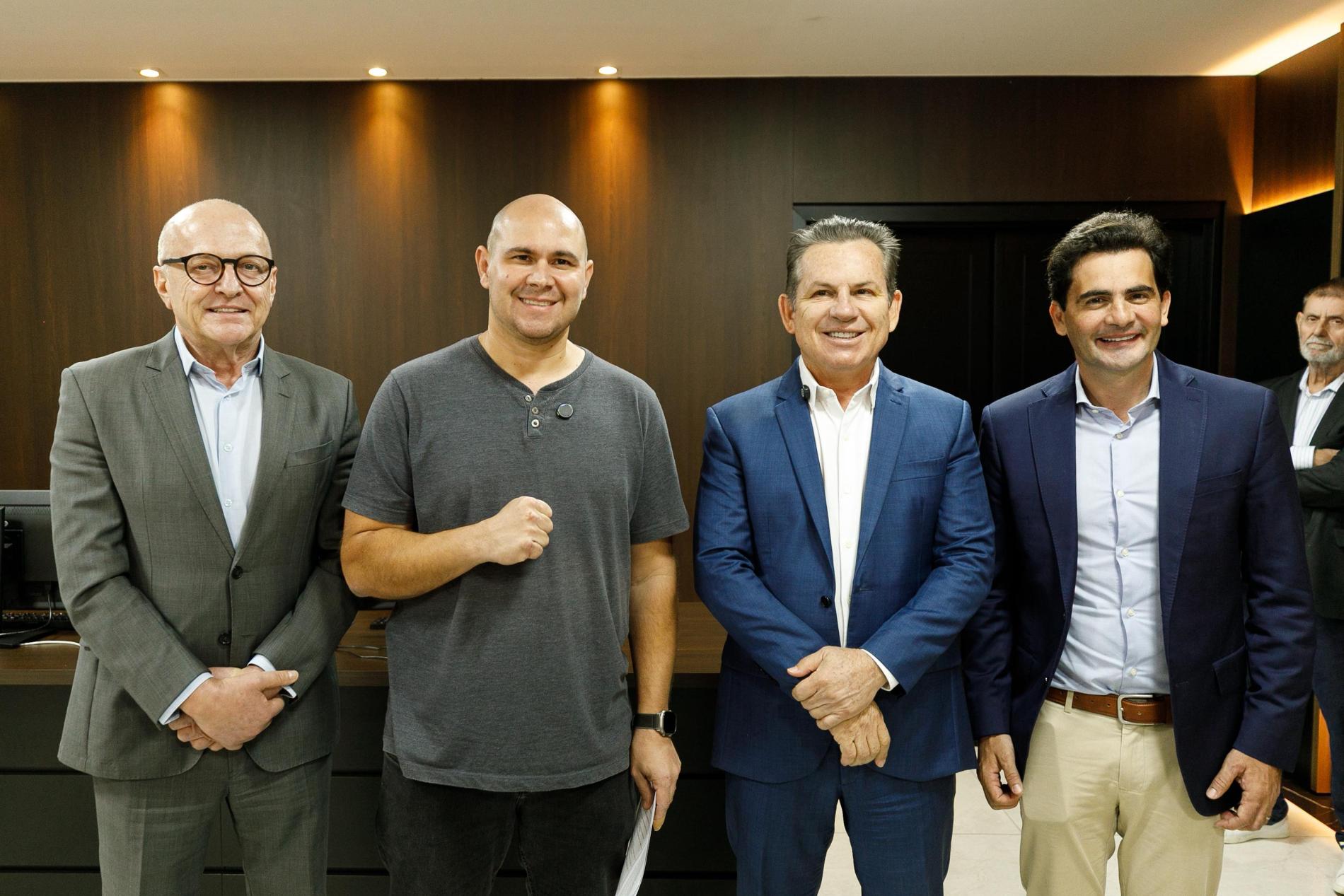 Governador destaca confiança na Prefeitura de Cuiabá anuncia investimentos