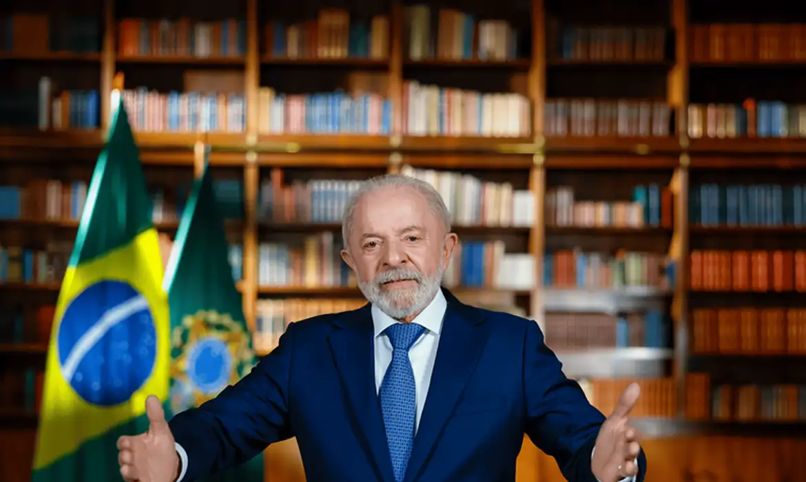 Em pronunciamento, Lula diz que tarifaço é