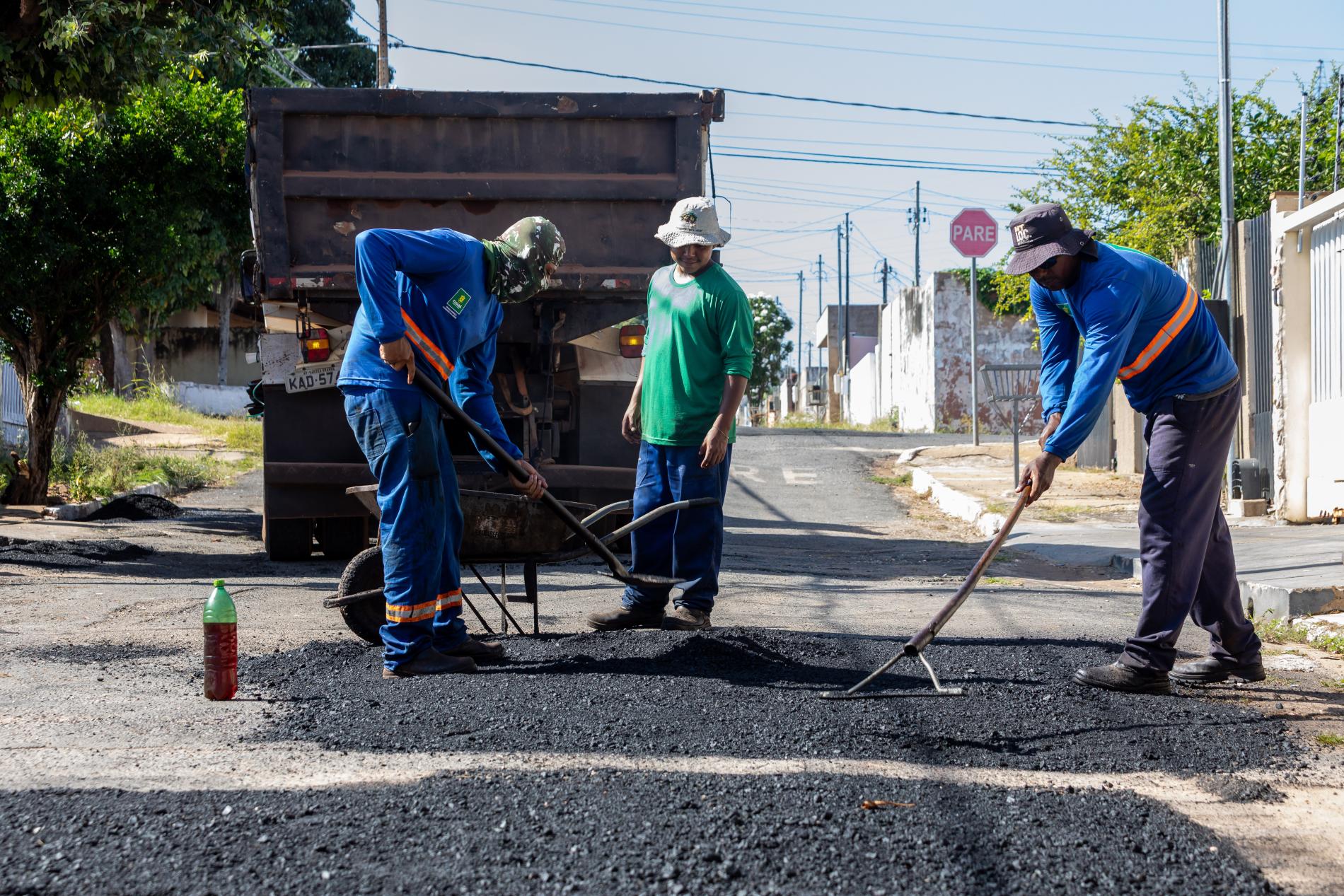 Prefeitura de Cuiabá tapou mais de 63 mil buracos em 72 bairros