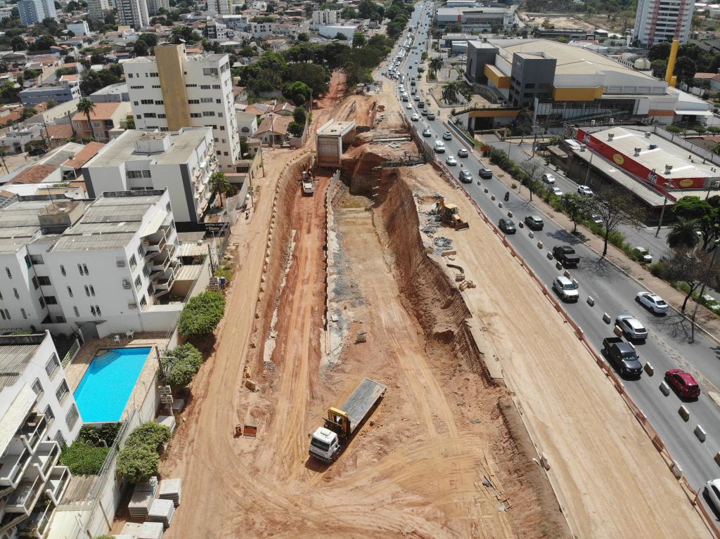 Novo trecho da Avenida Miguel Sutil é interditado para obras em Cuiabá; veja novas rotas