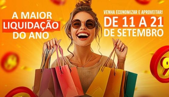 Liquida Grande Cuiabá 2025 começa nesta quinta-feira com descontos de até 70%