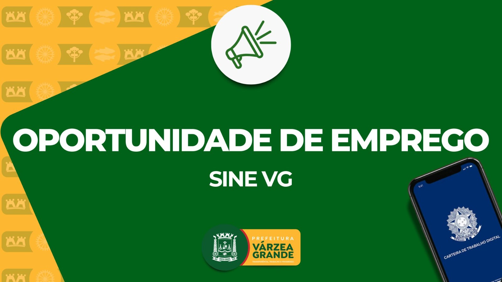 Várzea Grande bate novo recorde na oferta de empregos com carteira assinada