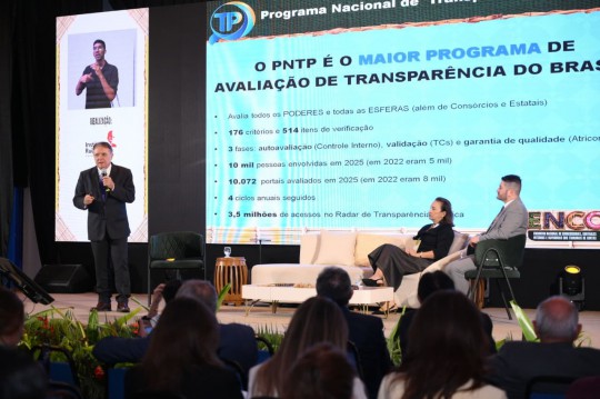 Antonio Joaquim defende transparência pública e participação social no ENCCO 2025