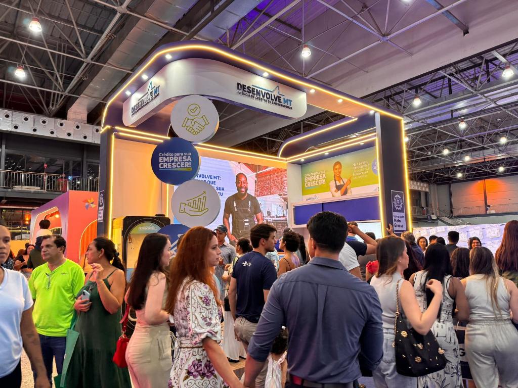 Desenvolve MT aproxima dos pequenos empreendedores e realiza mais de 700 atendimentos durante a Feira do Empreendedor
