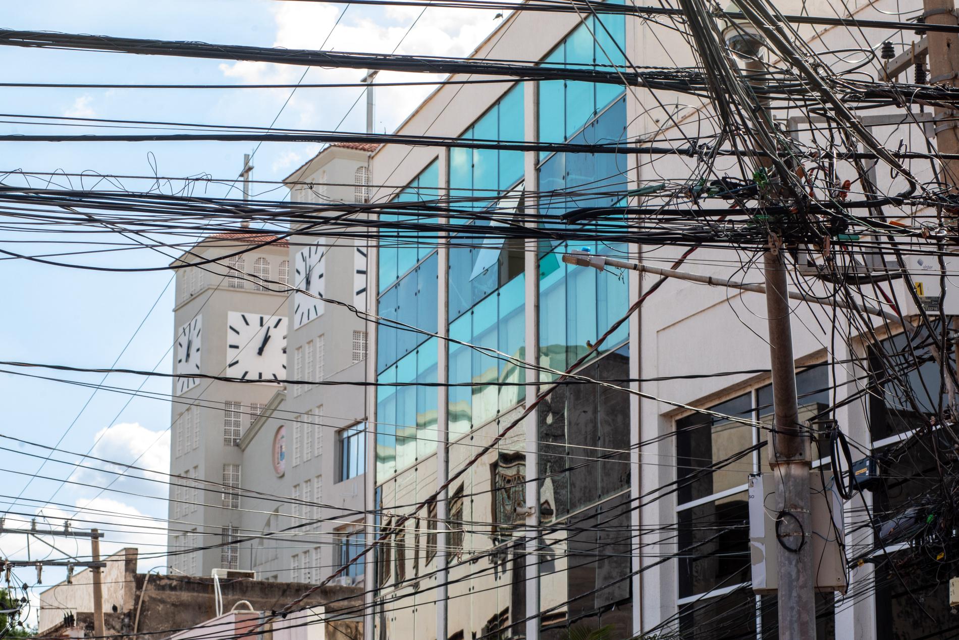 Operação para remoção de cabos em desuso será lançada nesta quarta